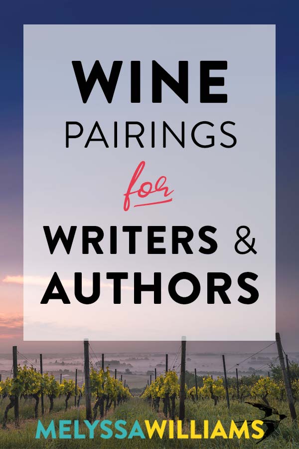 Authors love wine