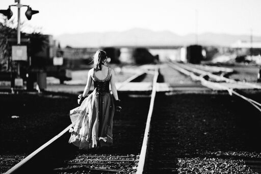 Steampunk photo shoot for book cover