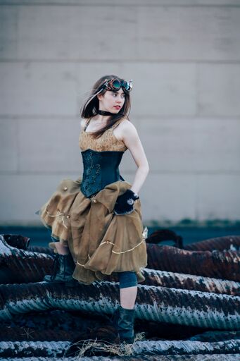 Steampunk Book Cover - Photo Session