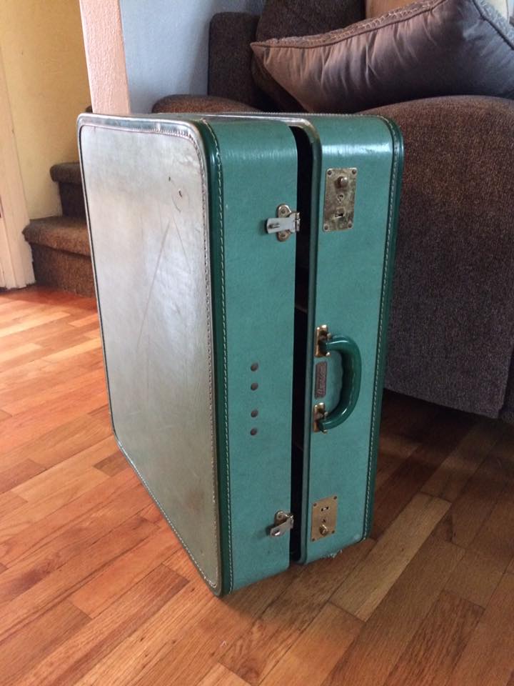 Old Suitcase Turned Into Dollhouse