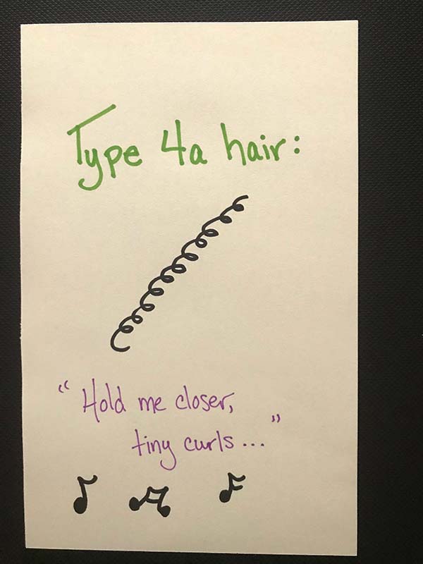 Curly Hair Types Explained: Type 4A Hair